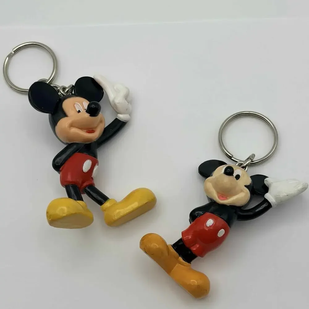 Red Disney Mickey Mouse Bundle Keychains